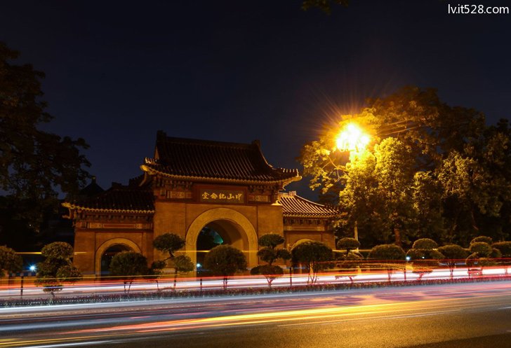 广州中山纪念堂夜景