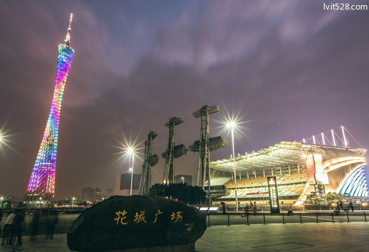 花城广场夜景